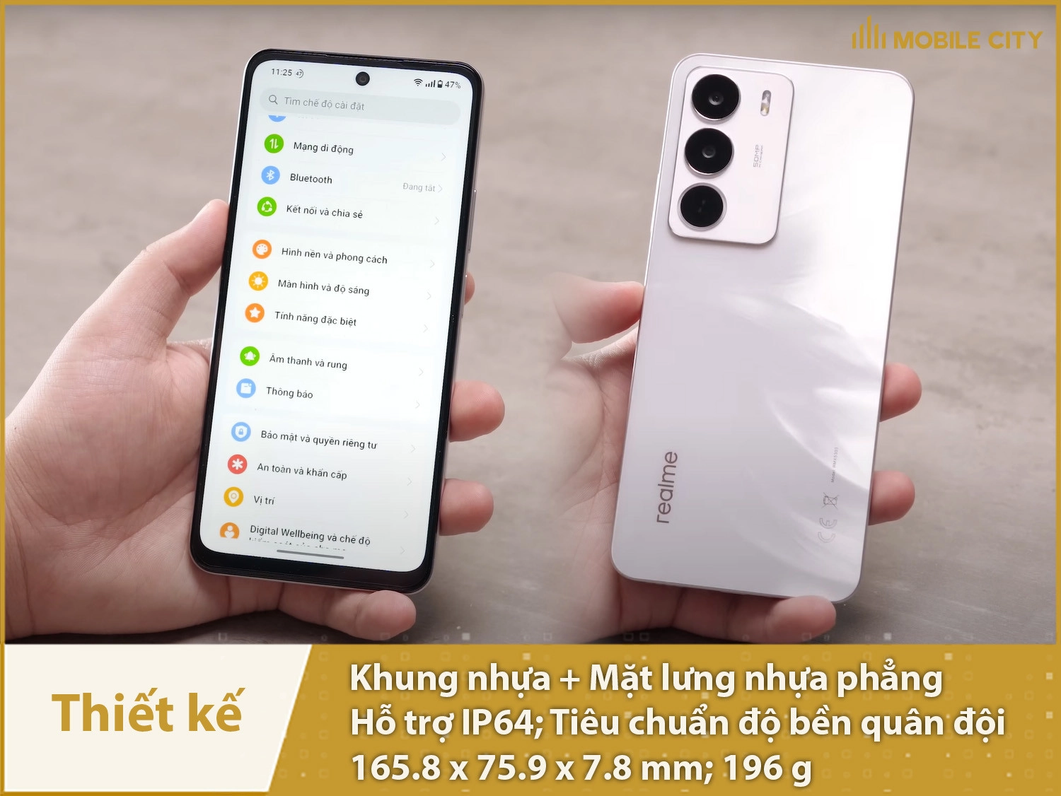 Thiết kế thời trang, siêu bền theo tiêu chuẩn quân đội