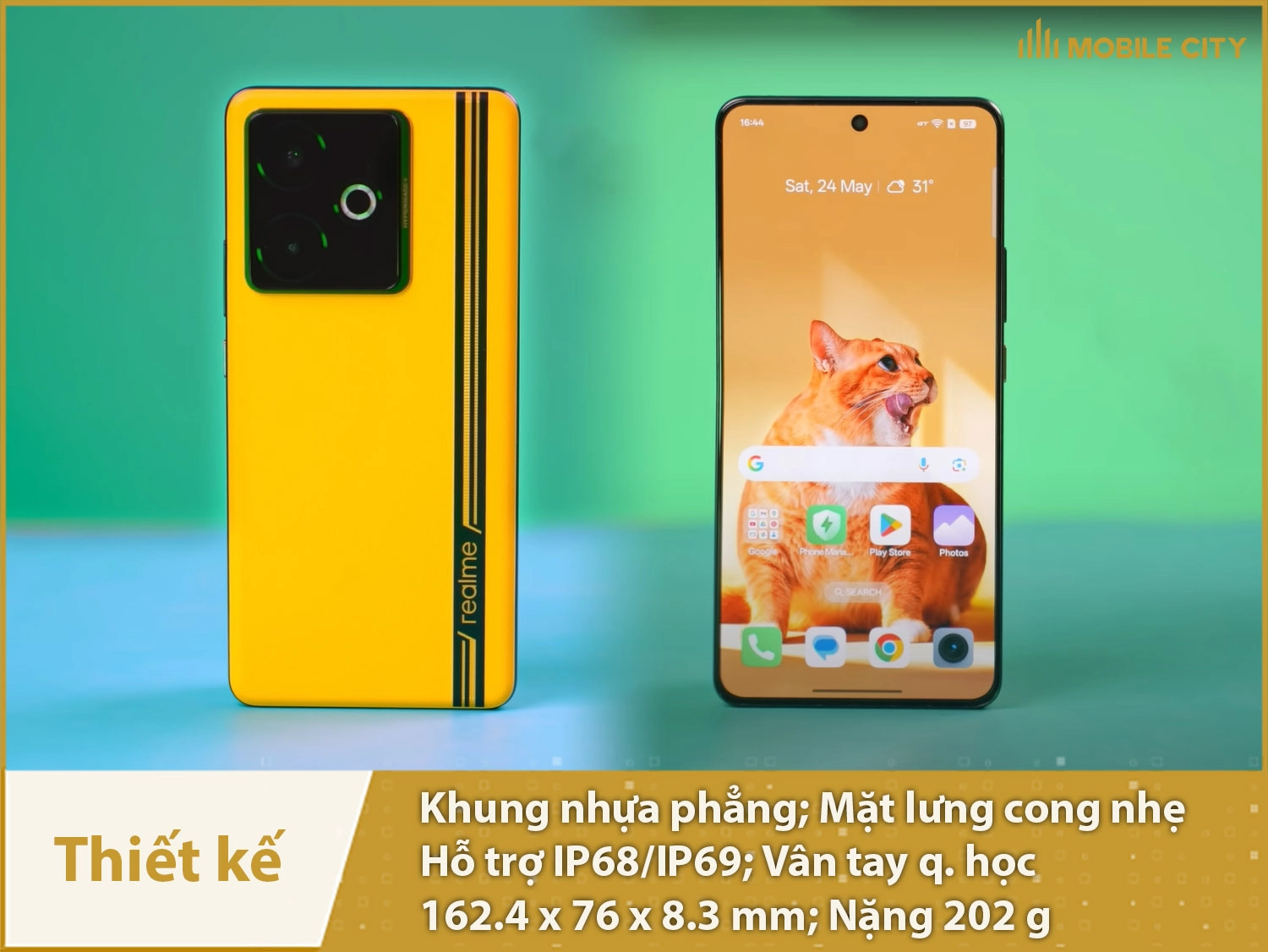 Thiết kế thay đổi với tiền nhiệm, có IP68/IP69