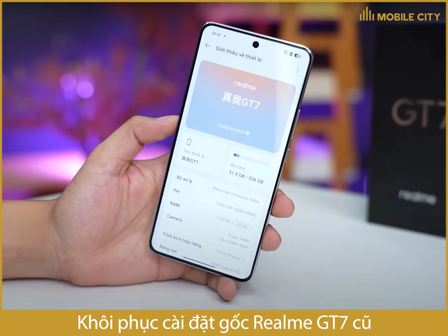 Khôi phục cài đặt gốc