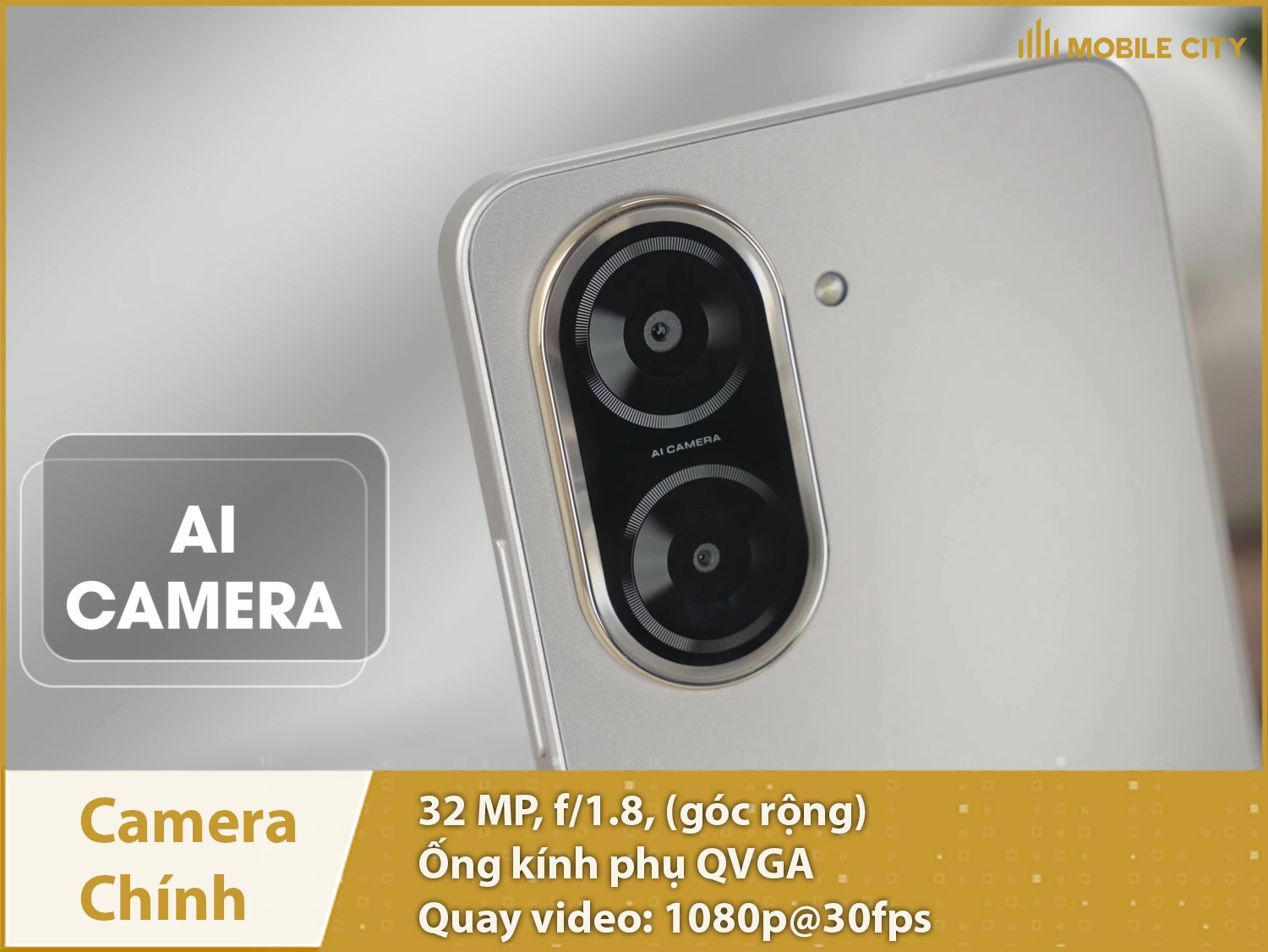 Camera 32MP & Quay phim 1080p