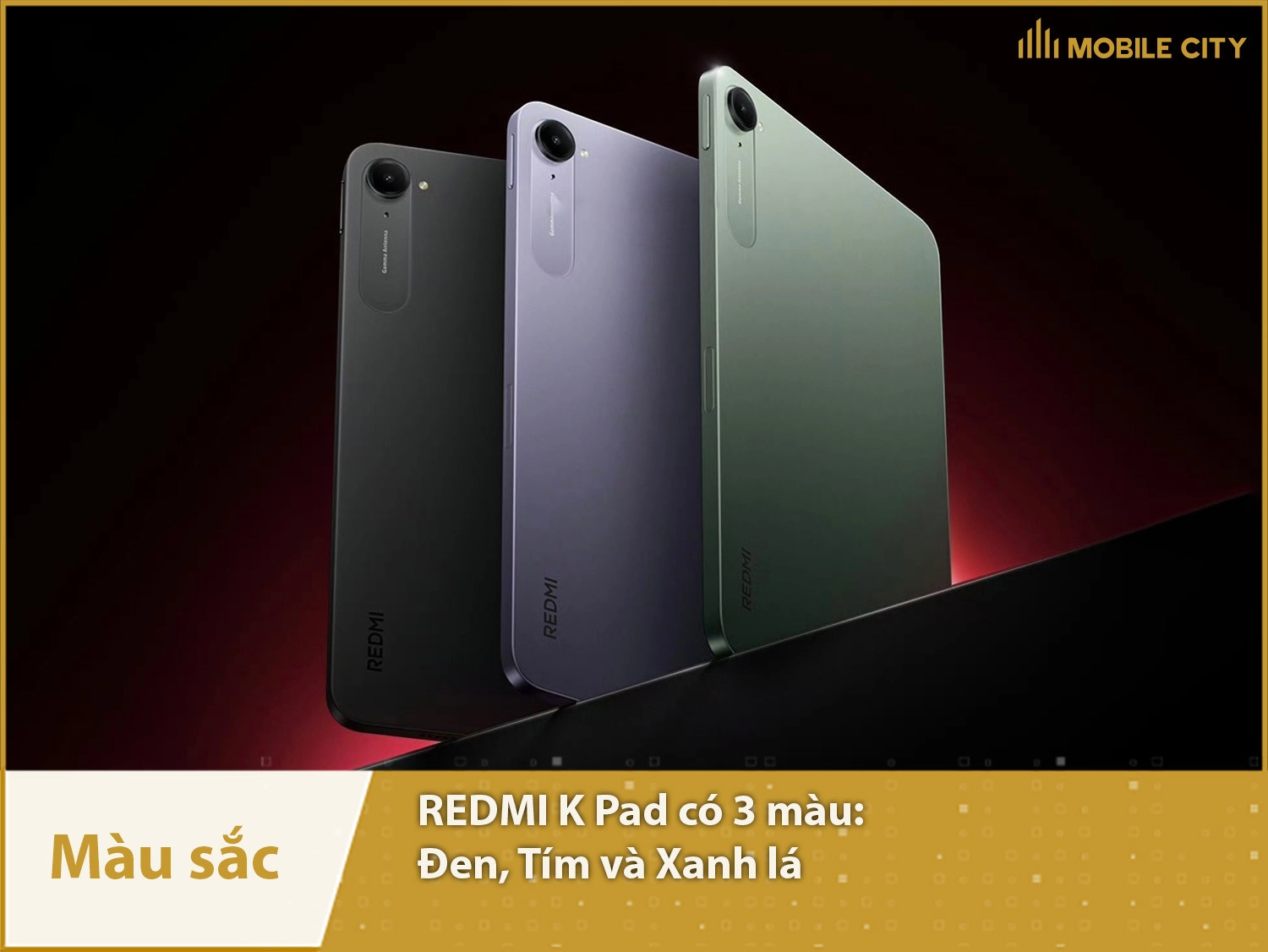 REDMI K Pad có 3 màu sắc