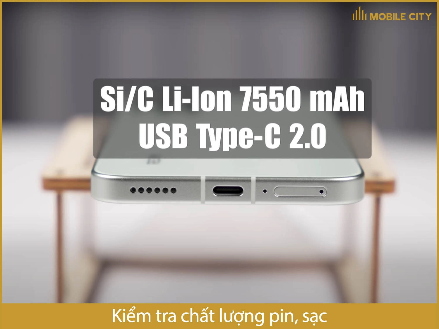 Kiểm tra pin và khả năng sạc nhanh