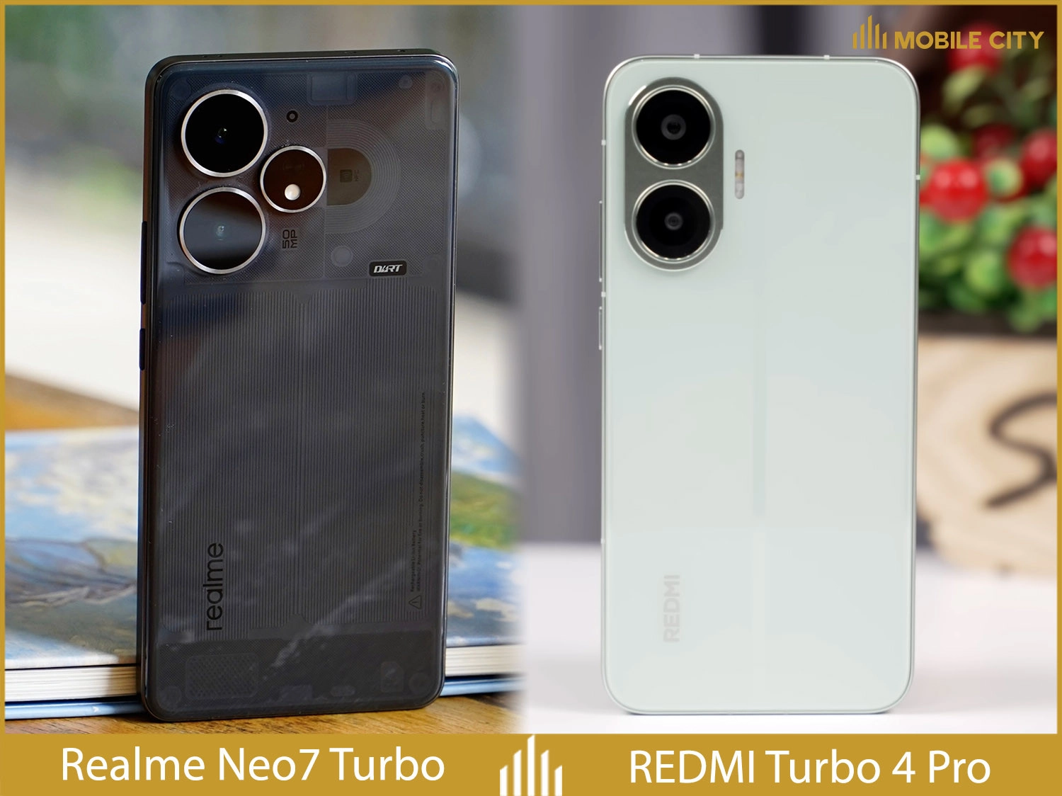 Realme Neo7 Turbo vs REDMI Turbo 4 Pro
