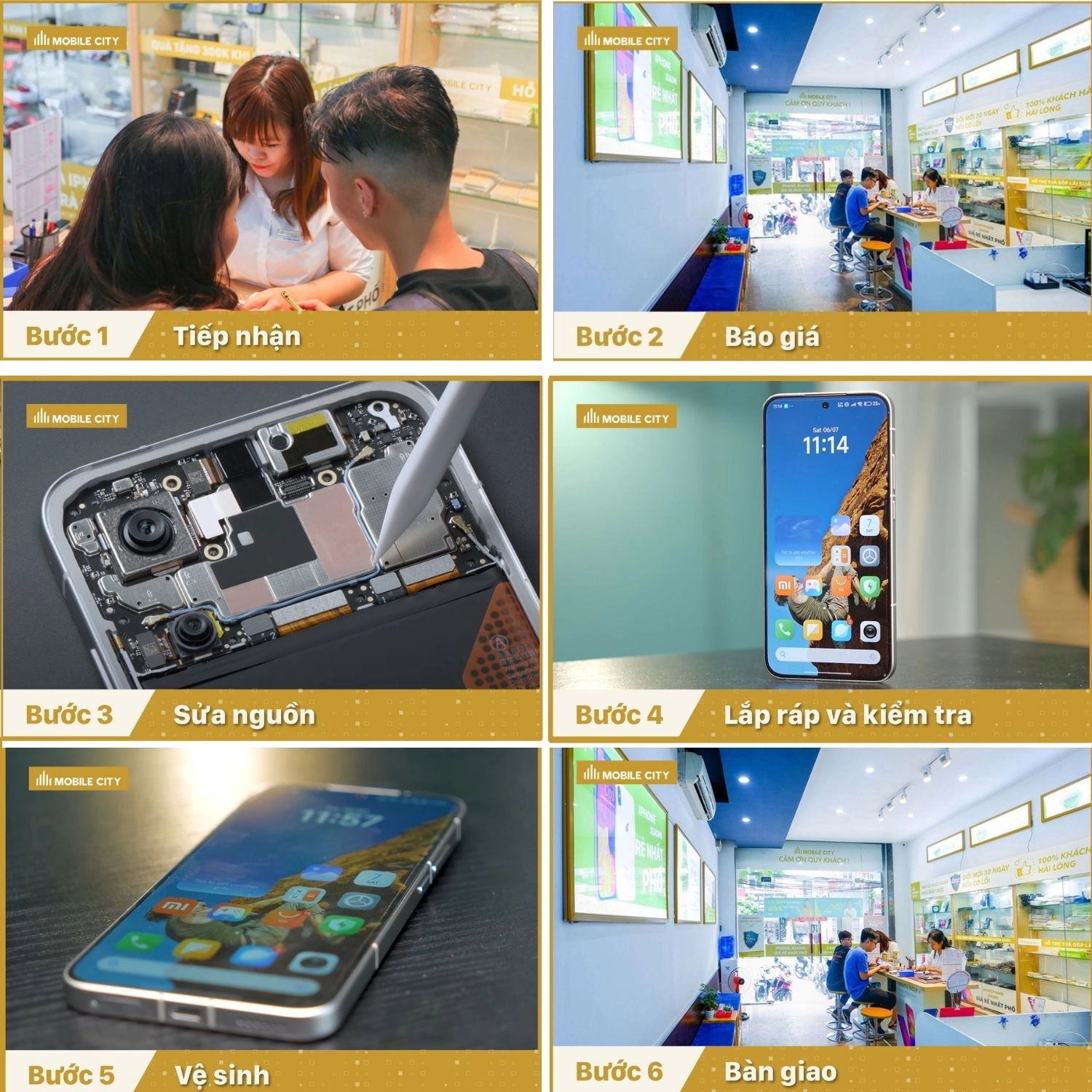 Sửa nguồn Xiaomi Redmi Turbo 4 Pro, quy trình