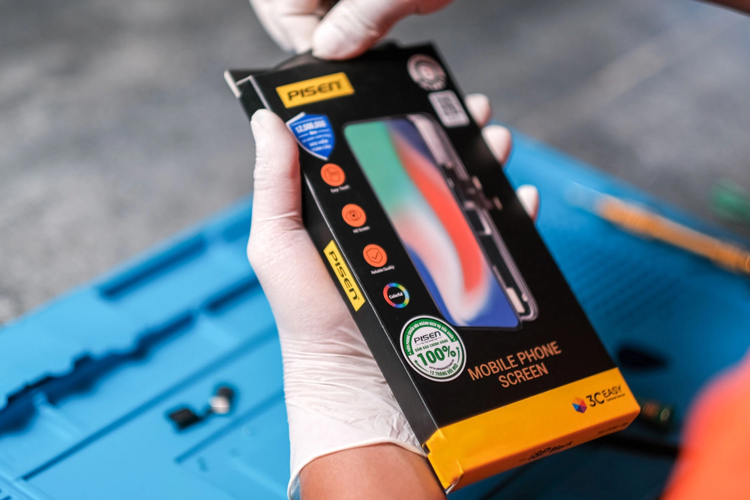 Thay màn hình Pisen iPhone 15, nhược điểm màn hình Pisen