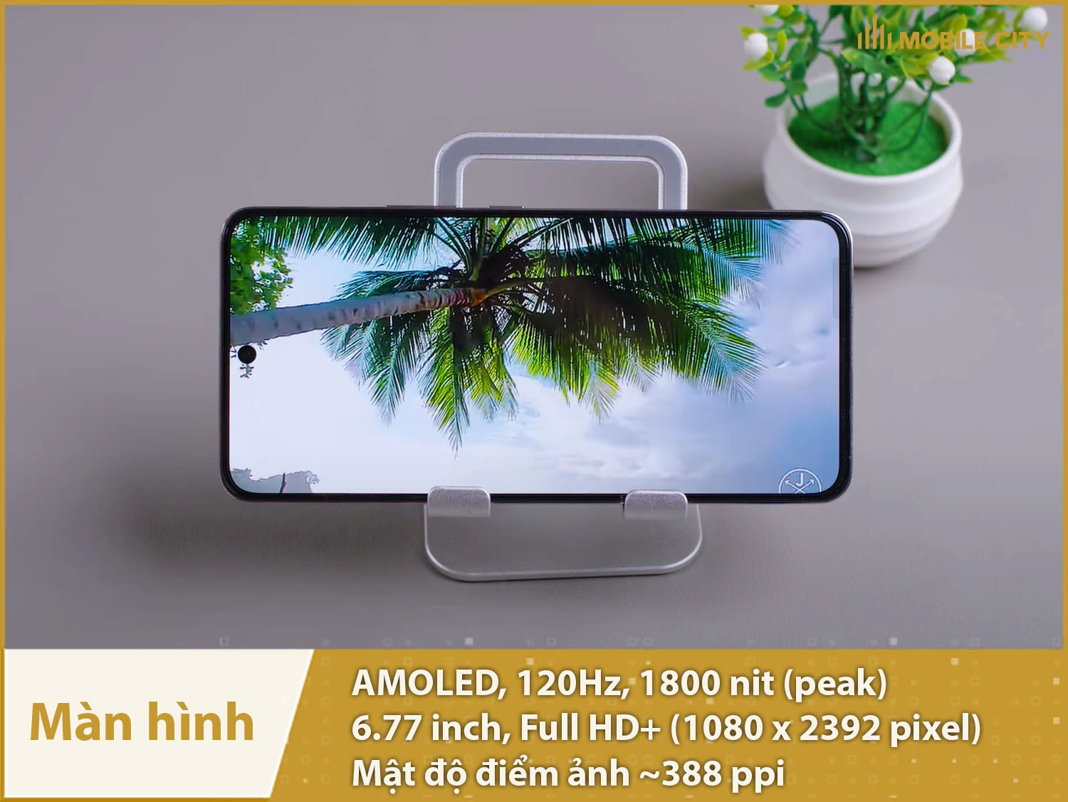 Màn hình AMOLED 120Hz