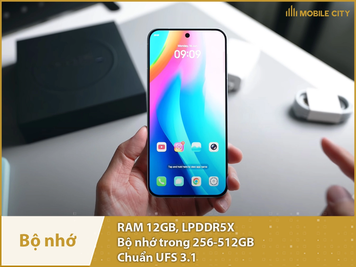 Vivo X200 FE có RAM 12GB & Bộ nhớ trong 256-512GB