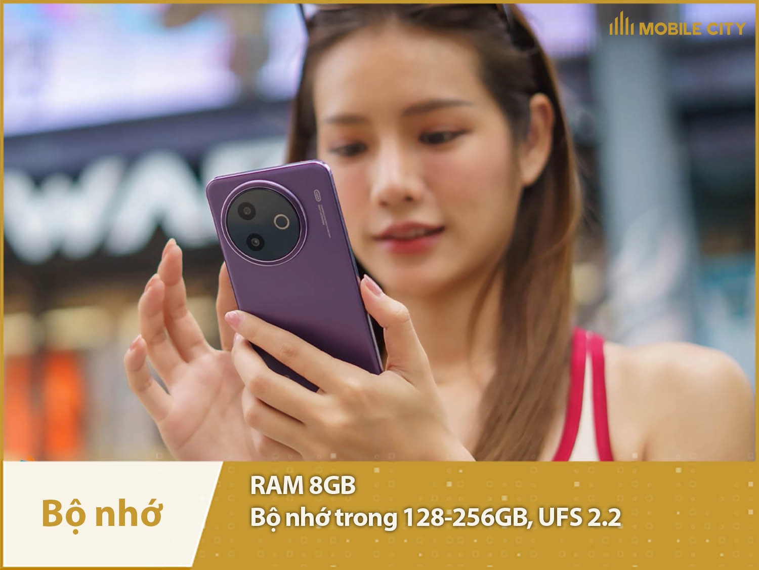 Vivo Y39 5G có RAM 8GB & Bộ nhớ trong 128-256GB