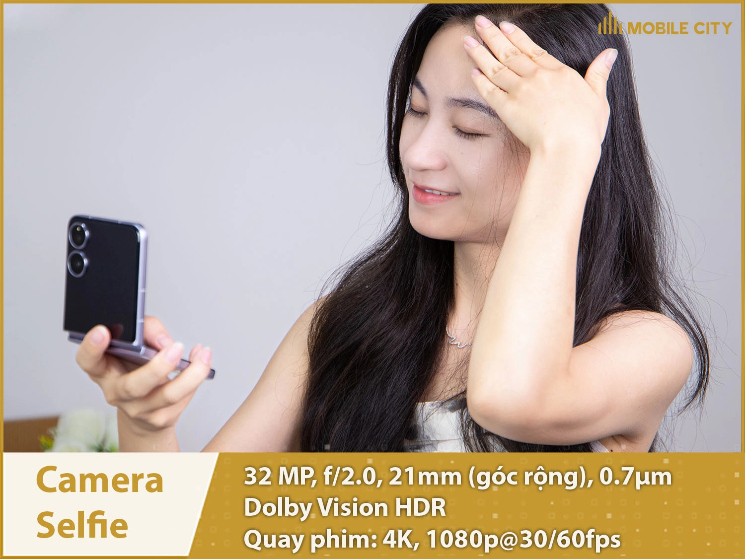 Camera selfie 32MP & Quay phim 4K