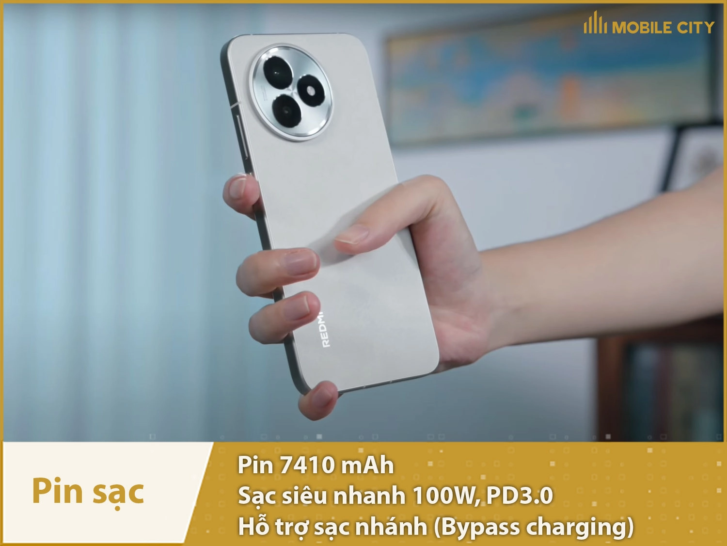 Pin siêu trâu 7410mAh & sạc siêu nhanh 100W