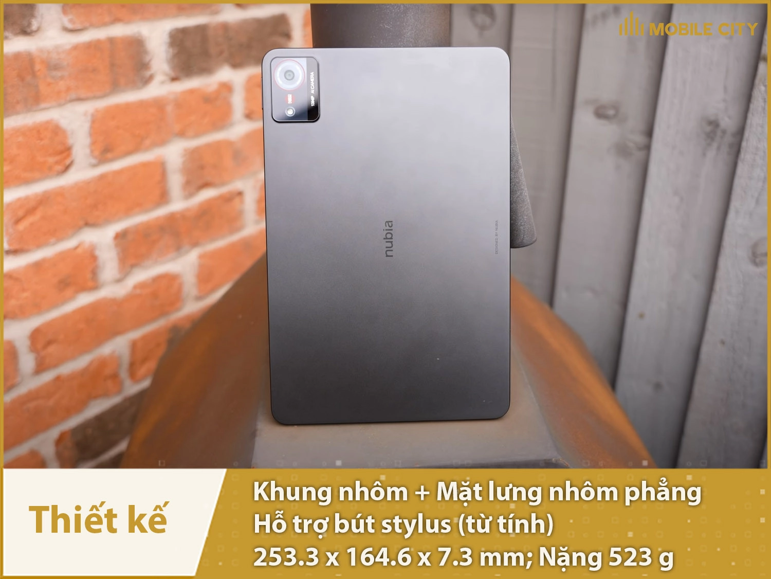 Thiết kế sang trọng, tinh tế, hỗ trợ bút cảm ứng