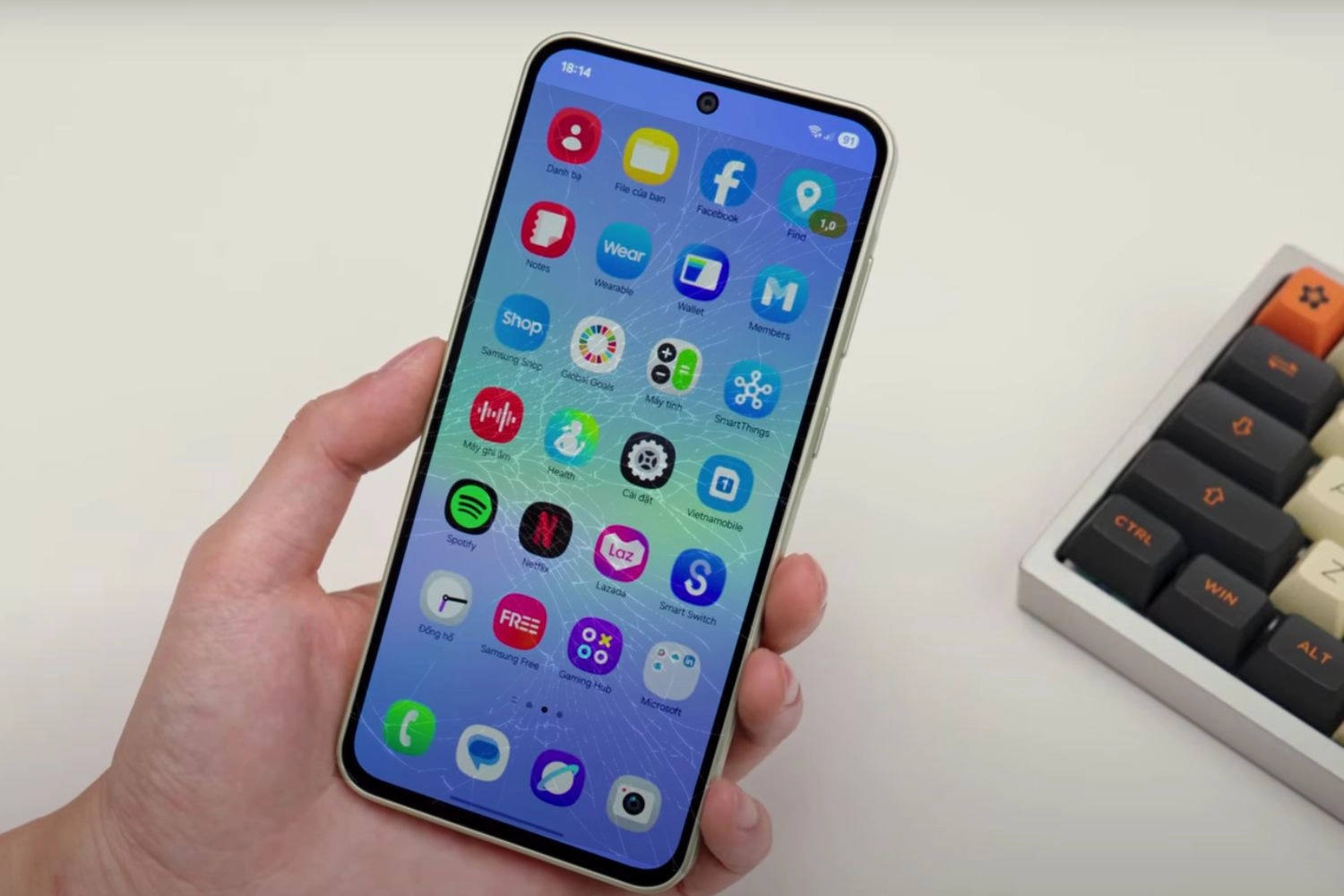 Ép kính Samsung Galaxy A36, Dấu hiệu cần thay mặt kính Samsung Galaxy A36