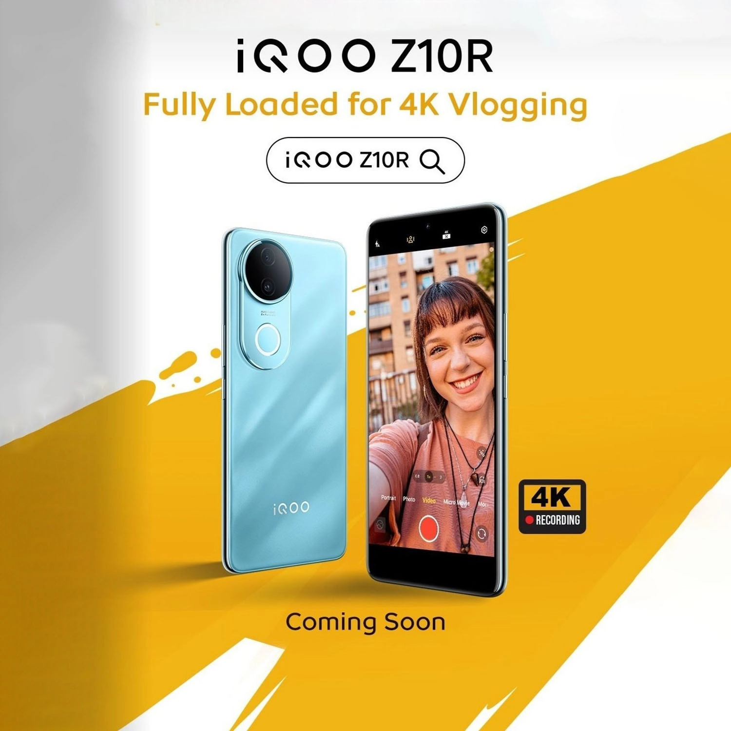 iQOO Z10R thiết kế hiện đại