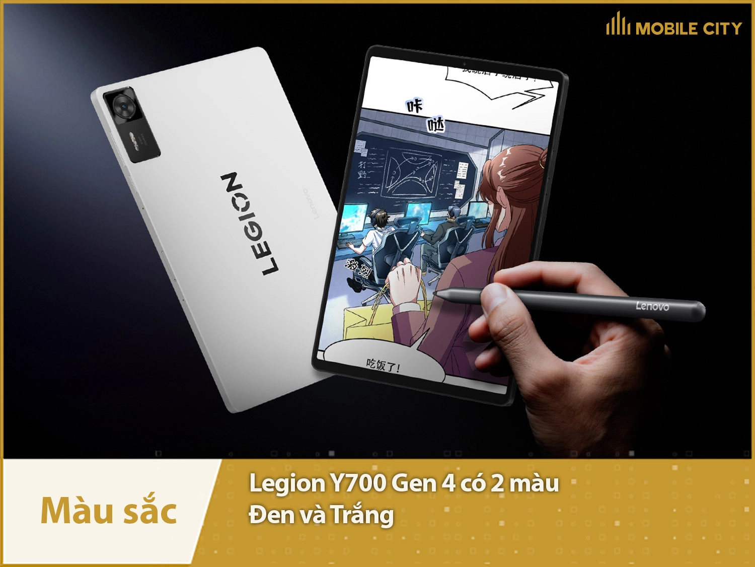 Legion Y700 Gen 4 cung cấp 2 lựa chọn màu sắc