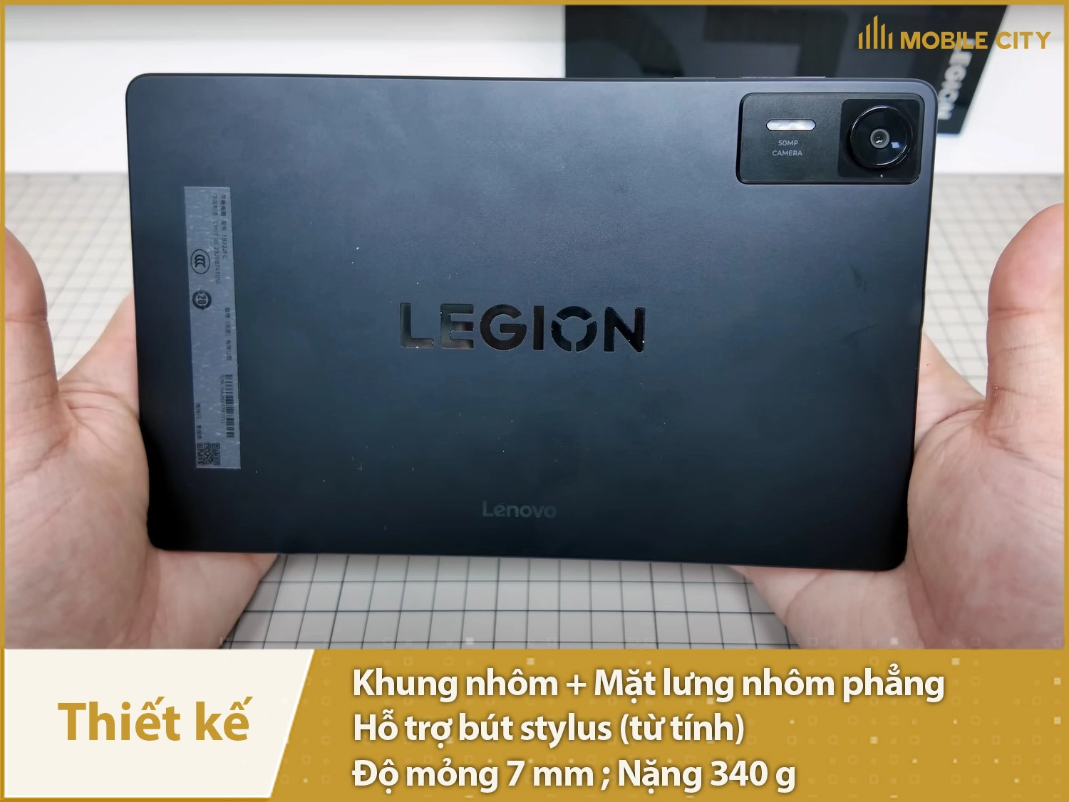 Thiết kế nhỏ gọn, hỗ trợ bút
