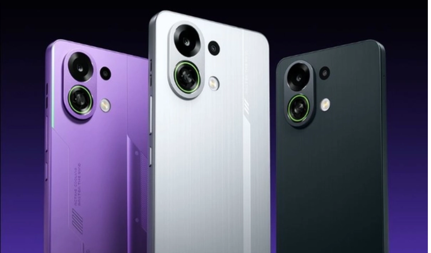 OPPO K13 Turbo có 3 tùy chọn màu sắc