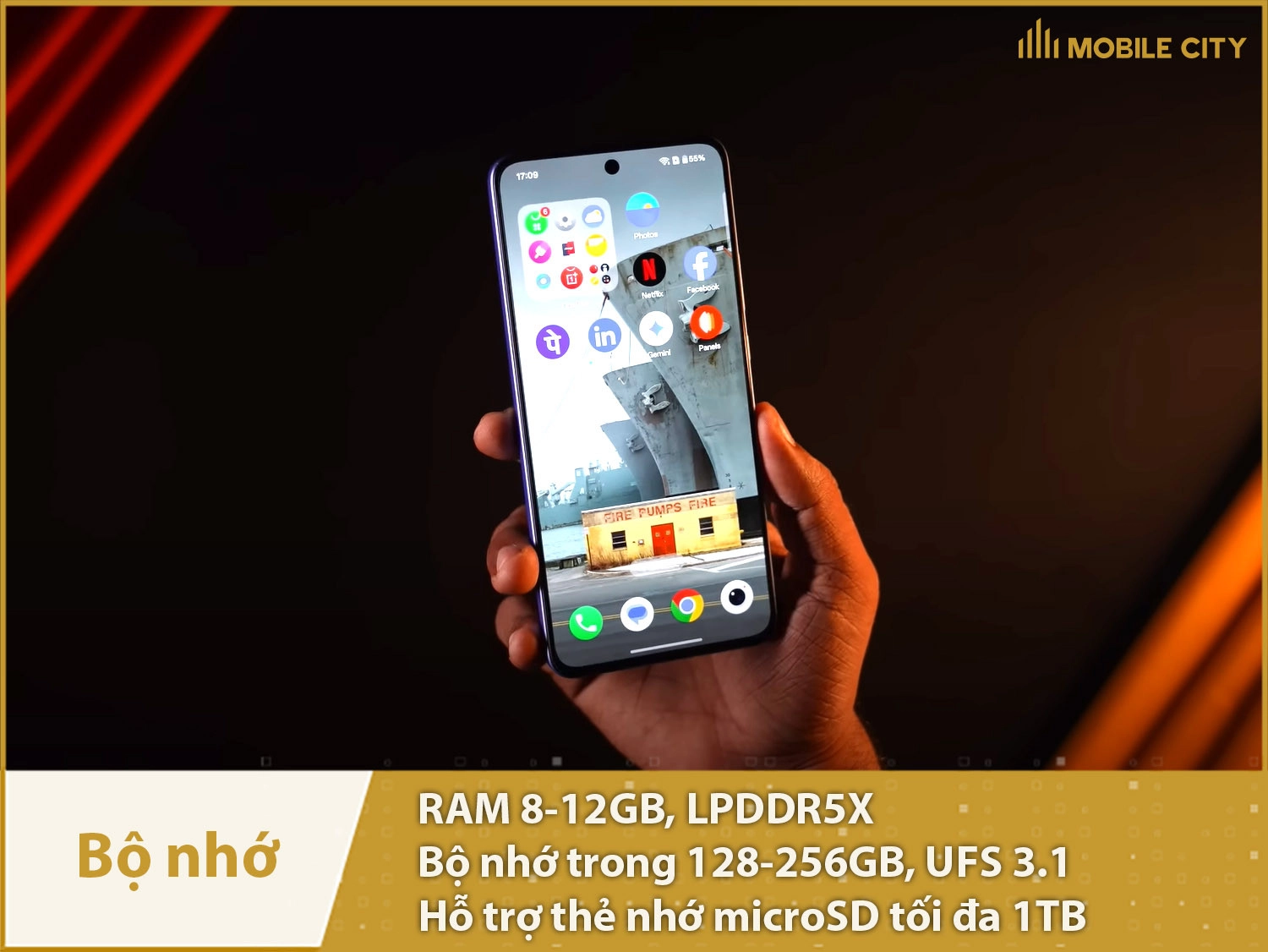 OnePlus Nord CE 5 có RAM 8-12GB & Bộ nhớ trong 128-256GB