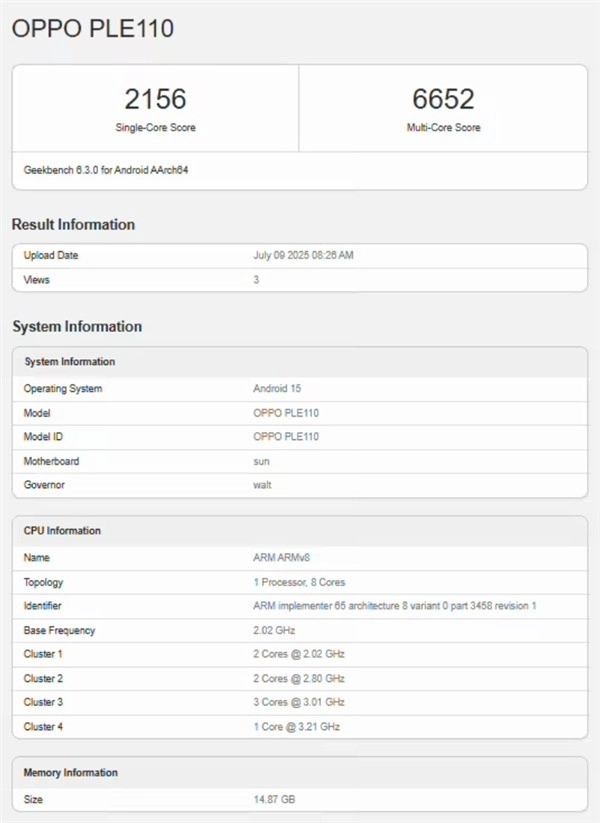 OPPO K13 Turbo Pro được trang bị bộ vi xử lý Qualcomm Snapdragon 8s Gen4