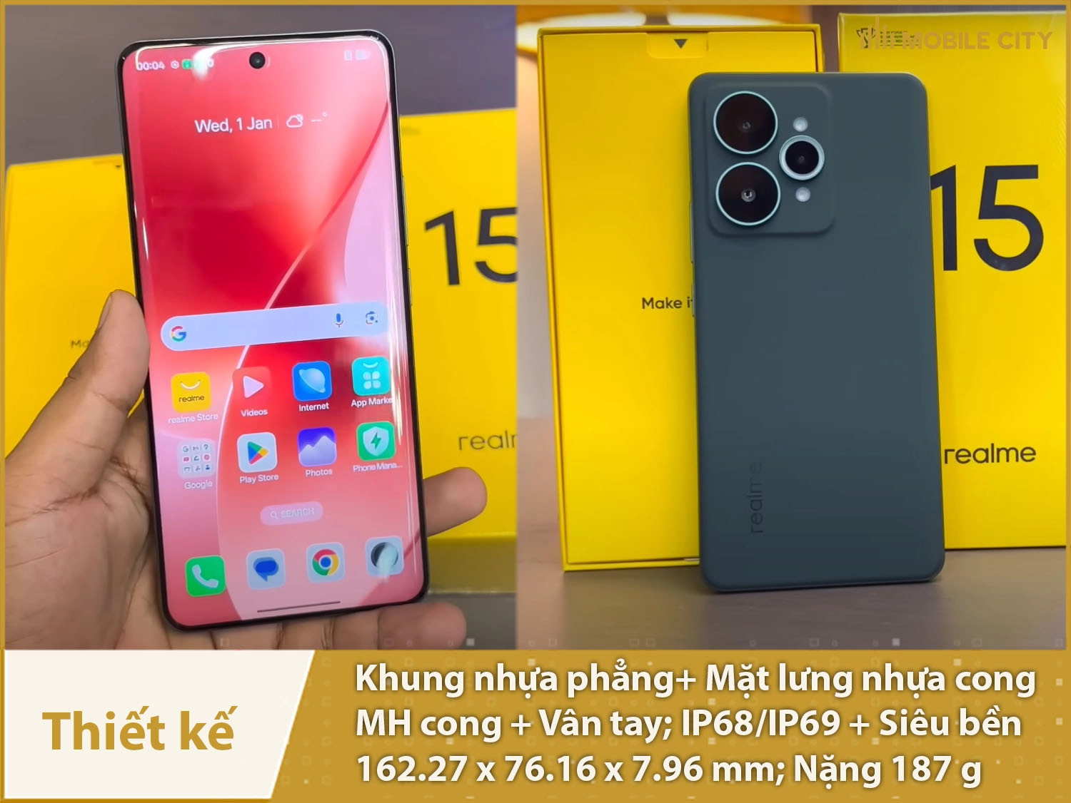 Thiết kế tinh tế, siều bên bỉ