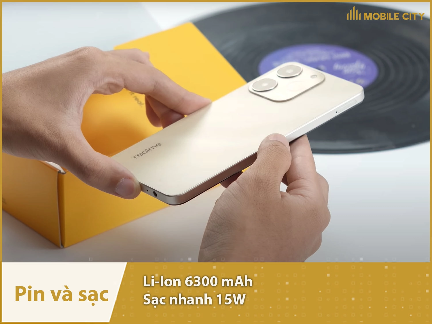 Pin 6300mAh cực trâu & Tặng kèm bộ sạc 15W