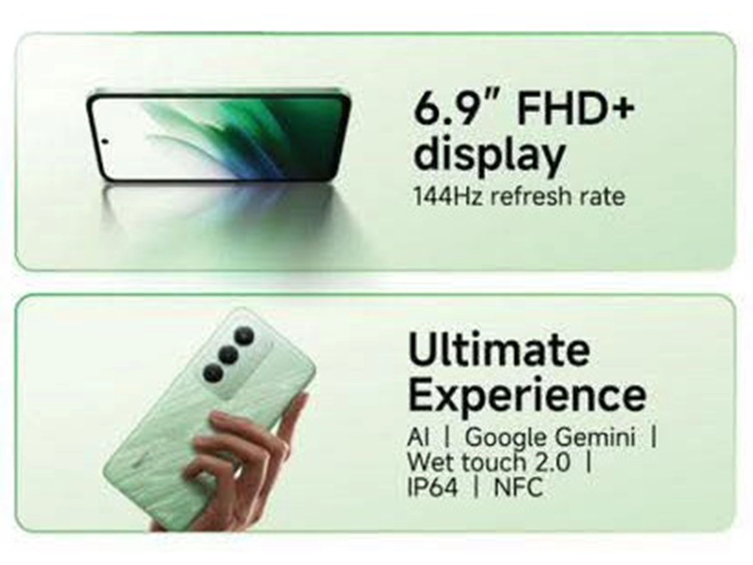 REDMI 15 5G có màn hình 144Hz