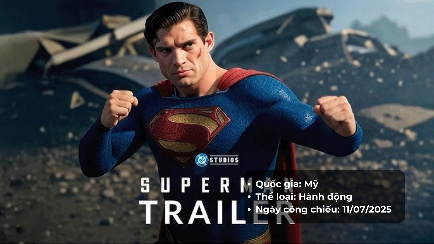 Thông tin phim Superman 2025