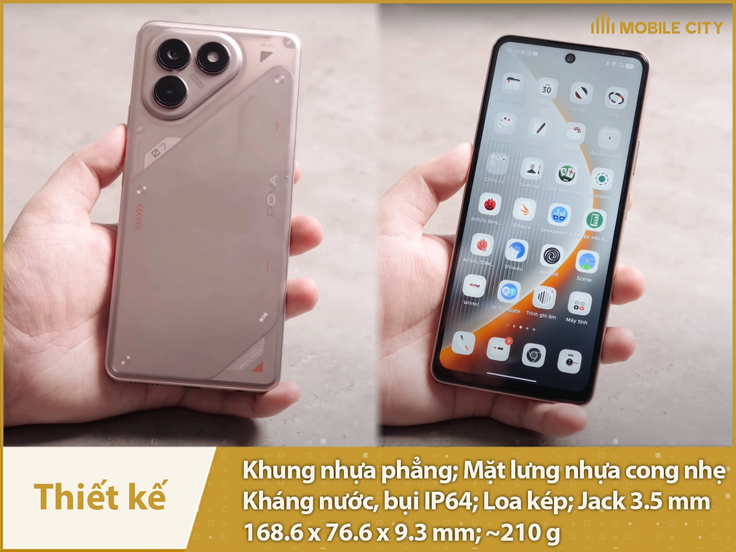 Thiết kế đậm chất gaming
