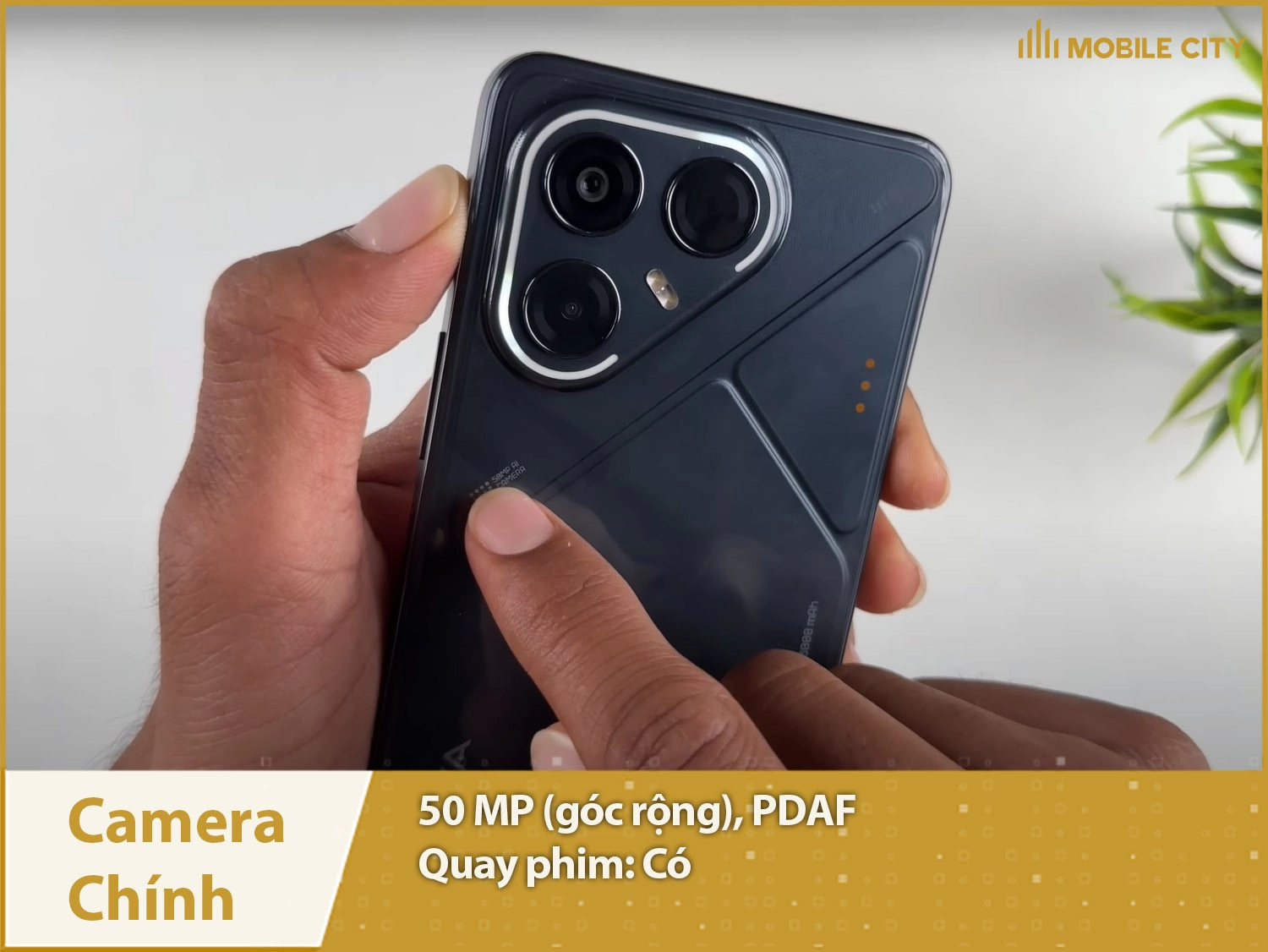 Camera 50MP & Quay phim sắc nét