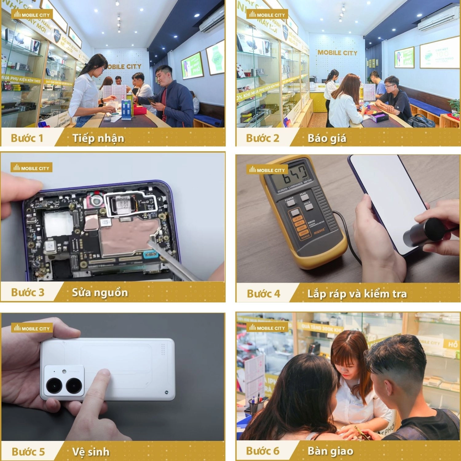 Thay IC nguồn, sửa nguồn Realme Neo7 SE, Quy trình sửa nguồn Realme Neo7 SE chuẩn xác nhất
