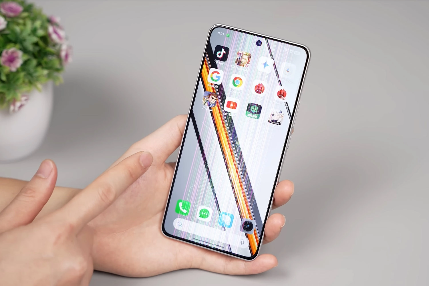 Thay màn hình Realme Neo7 Se, dấu hiệu