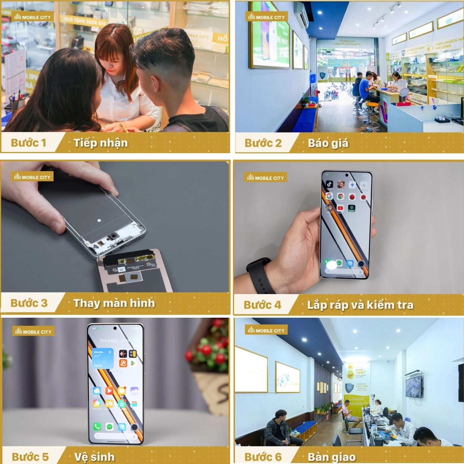 Thay màn hình Realme Neo7 Se, quy trình
