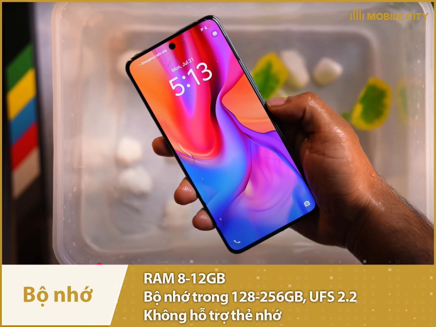 iQOO Z10R có RAM 8-12GB & Bộ nhớ trong 128-256GB