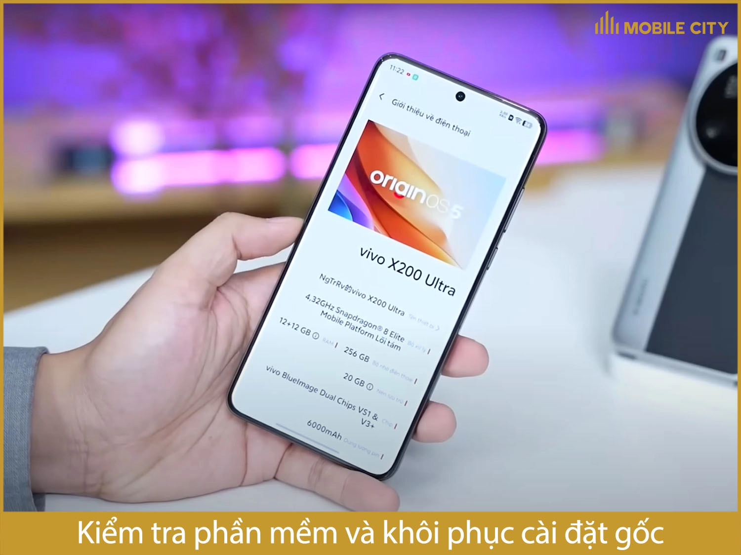 Kiểm tra phần mềm, tài khoản Google và khôi phục cài đặt gốc