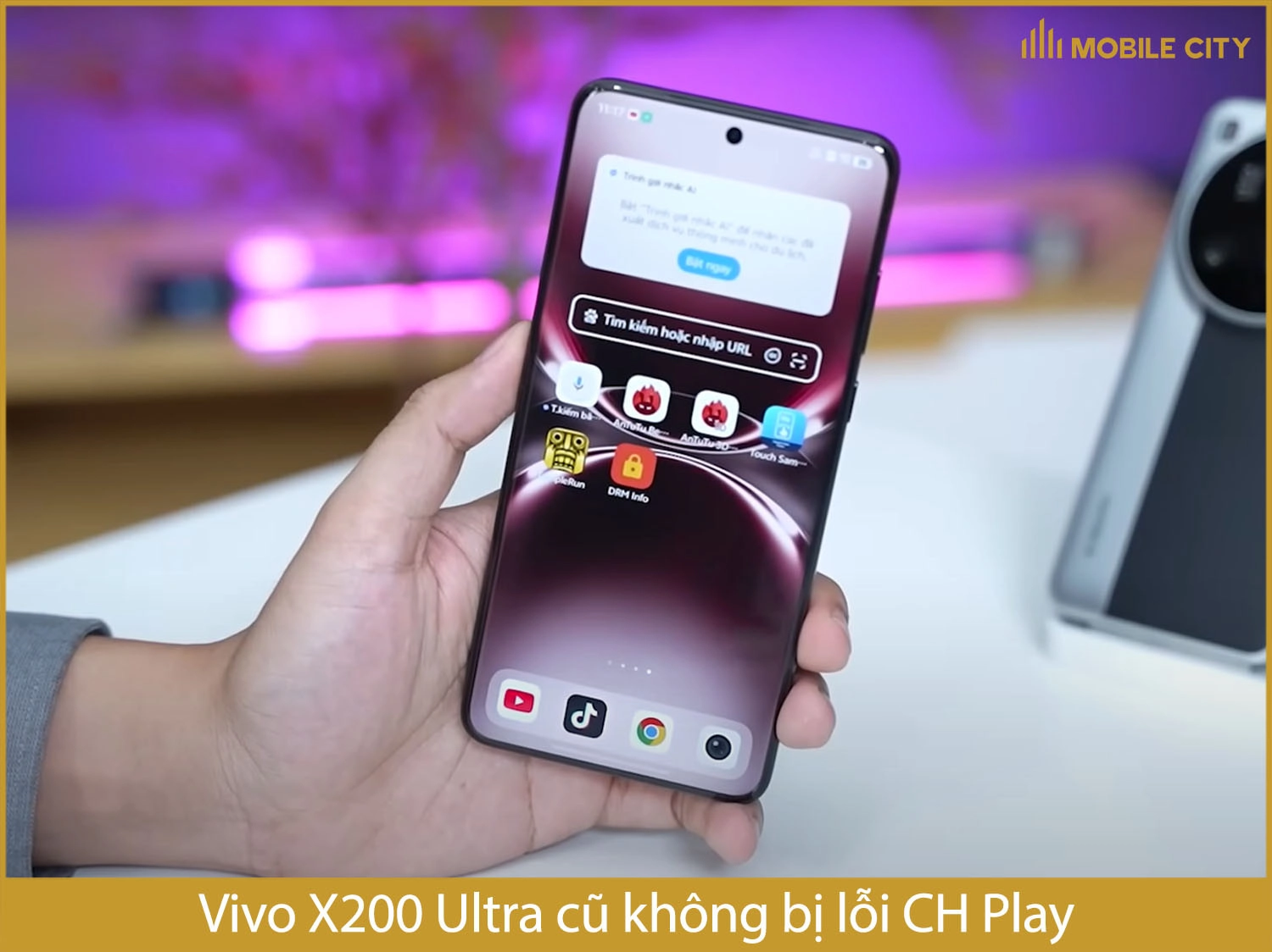Vivo X200 Ultra cũ không bị lỗi khi cài CH Play