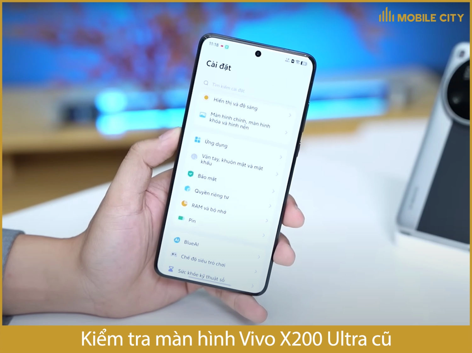 Kiểm tra màn hình