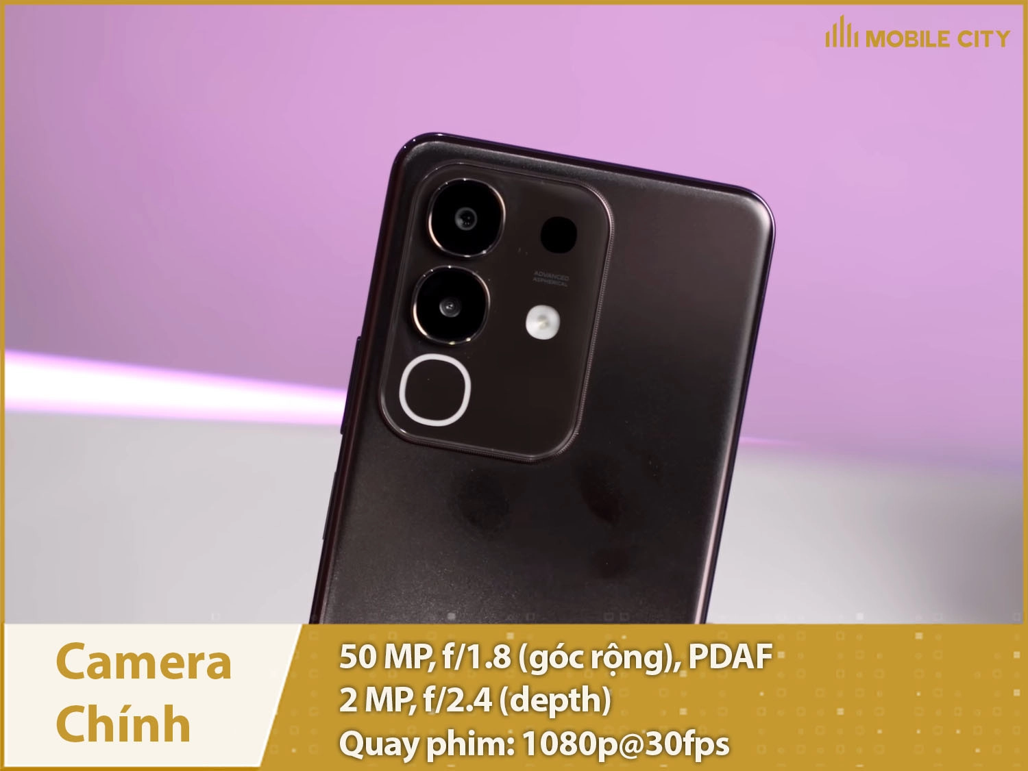Camera 50MP & Quay video 1080p