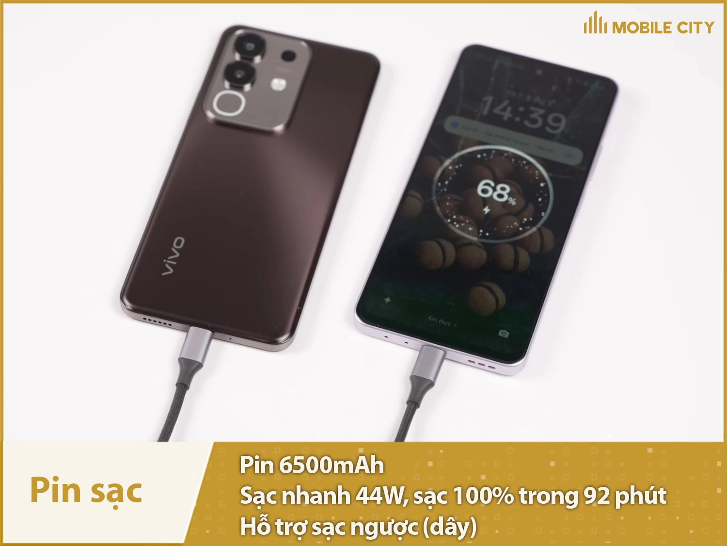 Pin khủng 6500mAh & Sạc nhanh 44W, có sạc ngược