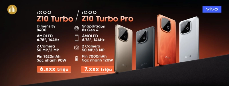 Vivo iQOO Z10 Turbo