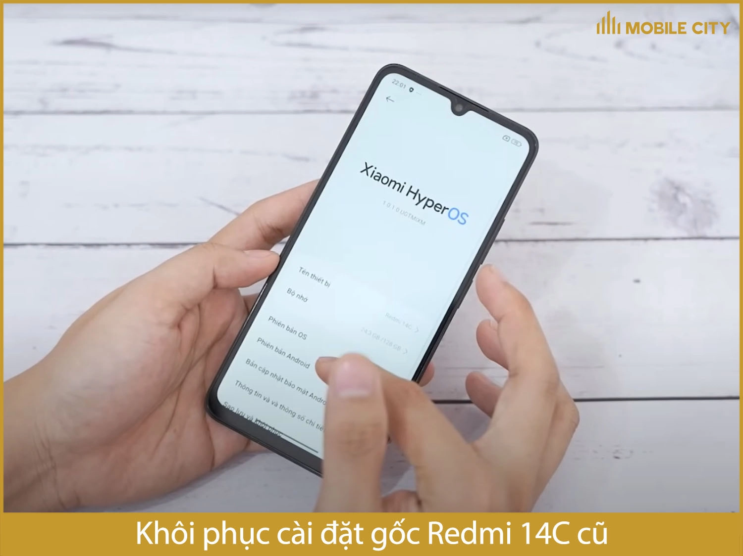 Khôi phục cài đặt gốc