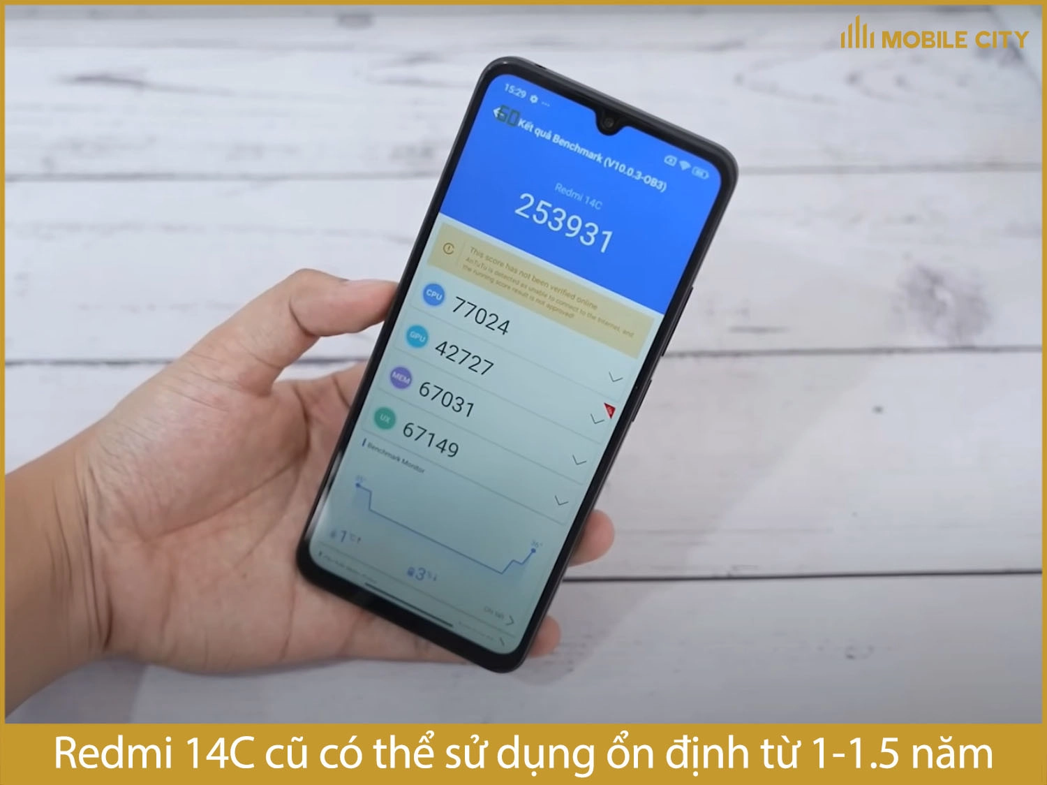 Redmi 14C cũ sử dụng ổn định trong bao lâu?