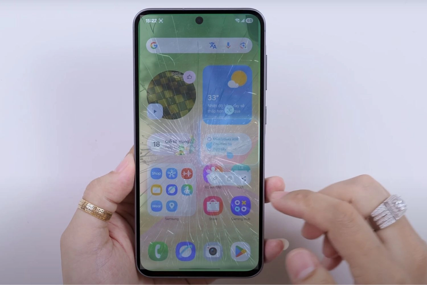 Ép kính Samsung Galaxy A56, Dấu hiệu cần ép kính Samsung Galaxy A56