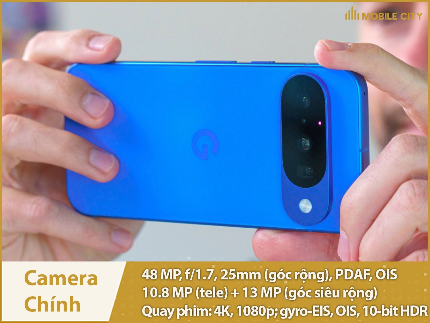 Camera chính 48MP & Quay phim 4K