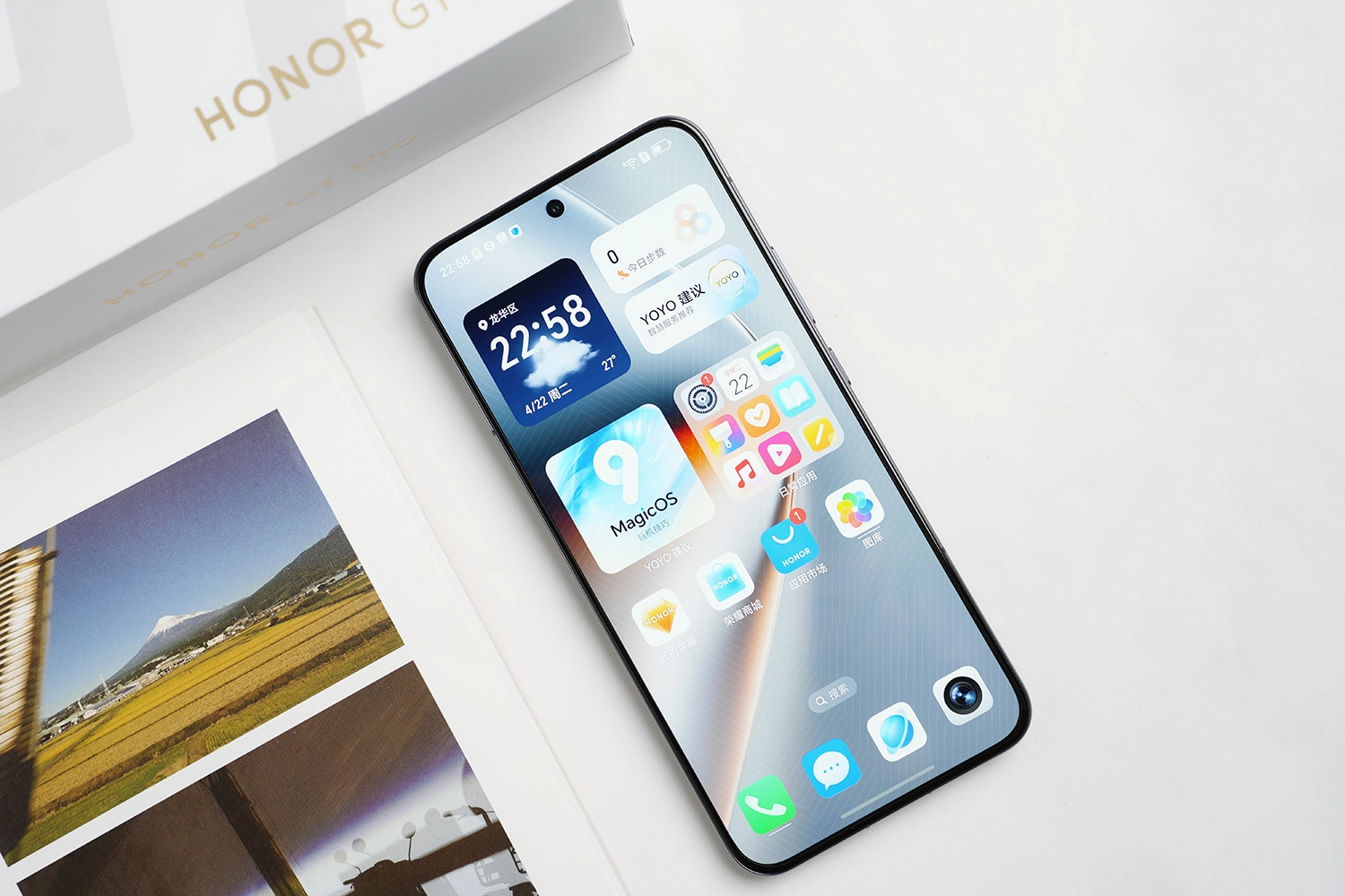 Honor GT2 sở hữu màn hình AMOLED phẳng