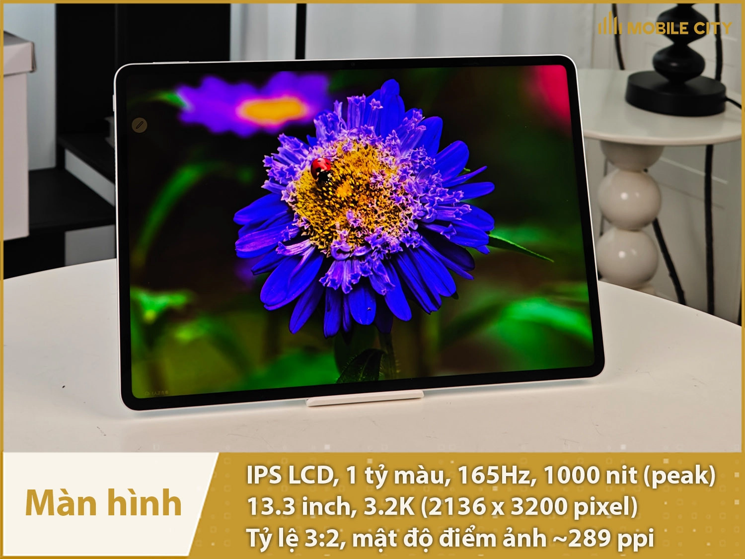 Màn hình 3.2K 165Hz, độ sáng 1000nit cực đỉnh