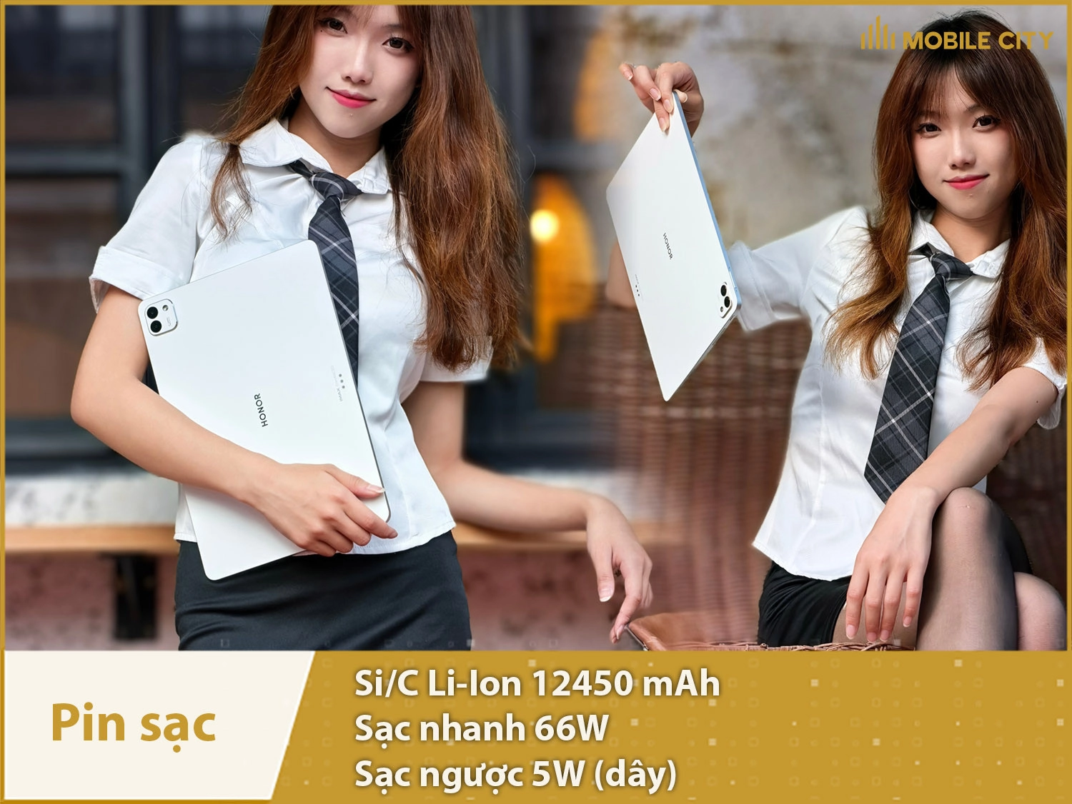 Pin khủng 12.450mAh & Sạc nhanh 66W, có sạc ngược