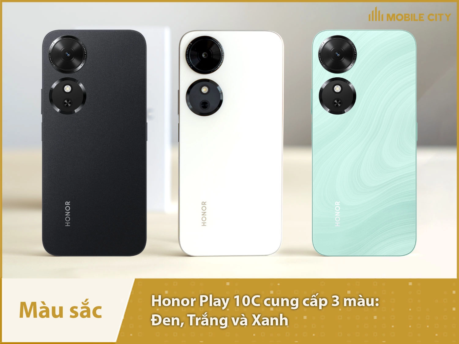 Honor Play 10C cung cấp 3 màu sắc
