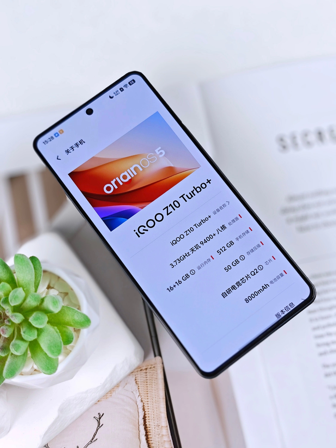 Thông số kỹ thuật của iQOO Z10 Turbo Plus