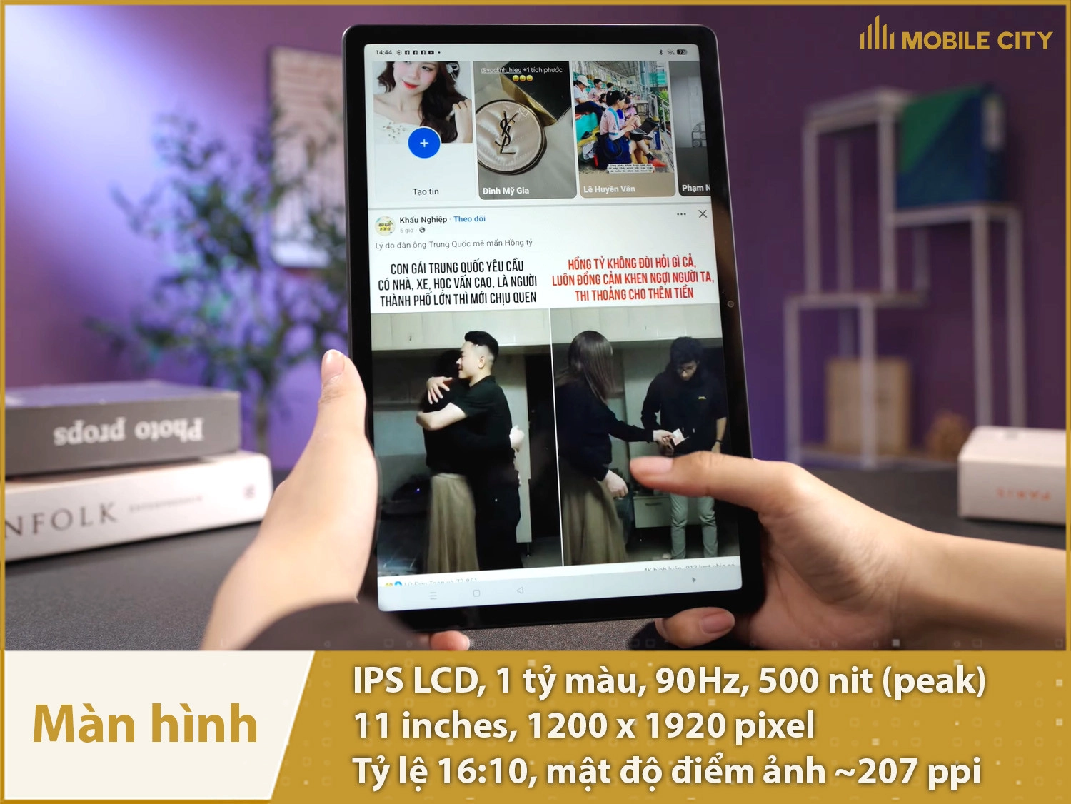 Màn hình 1 tỷ màu chất lượng