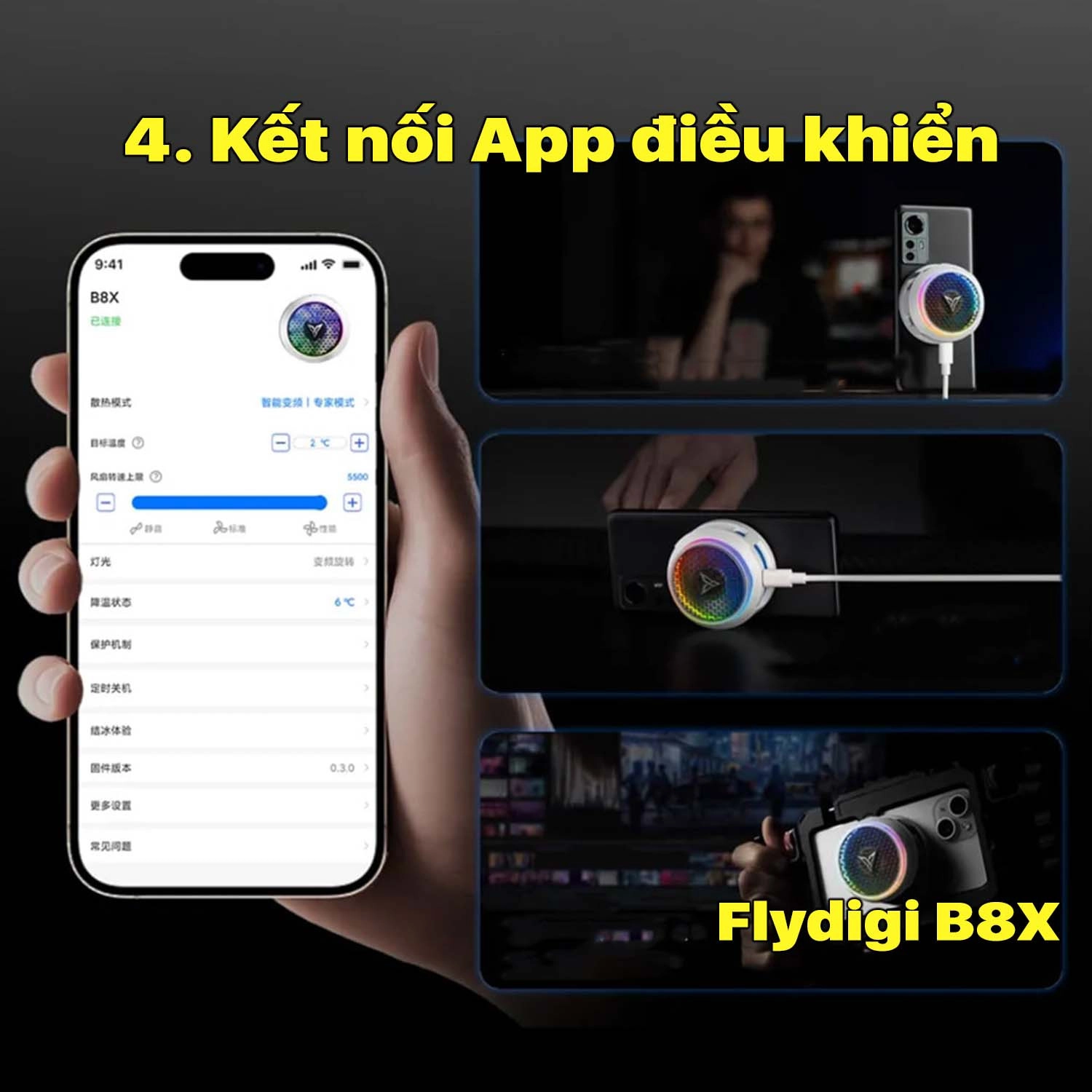 quat-tan-nhiet-so-lanh-tu-tinh-cao-cap-flydigi-b8x-4