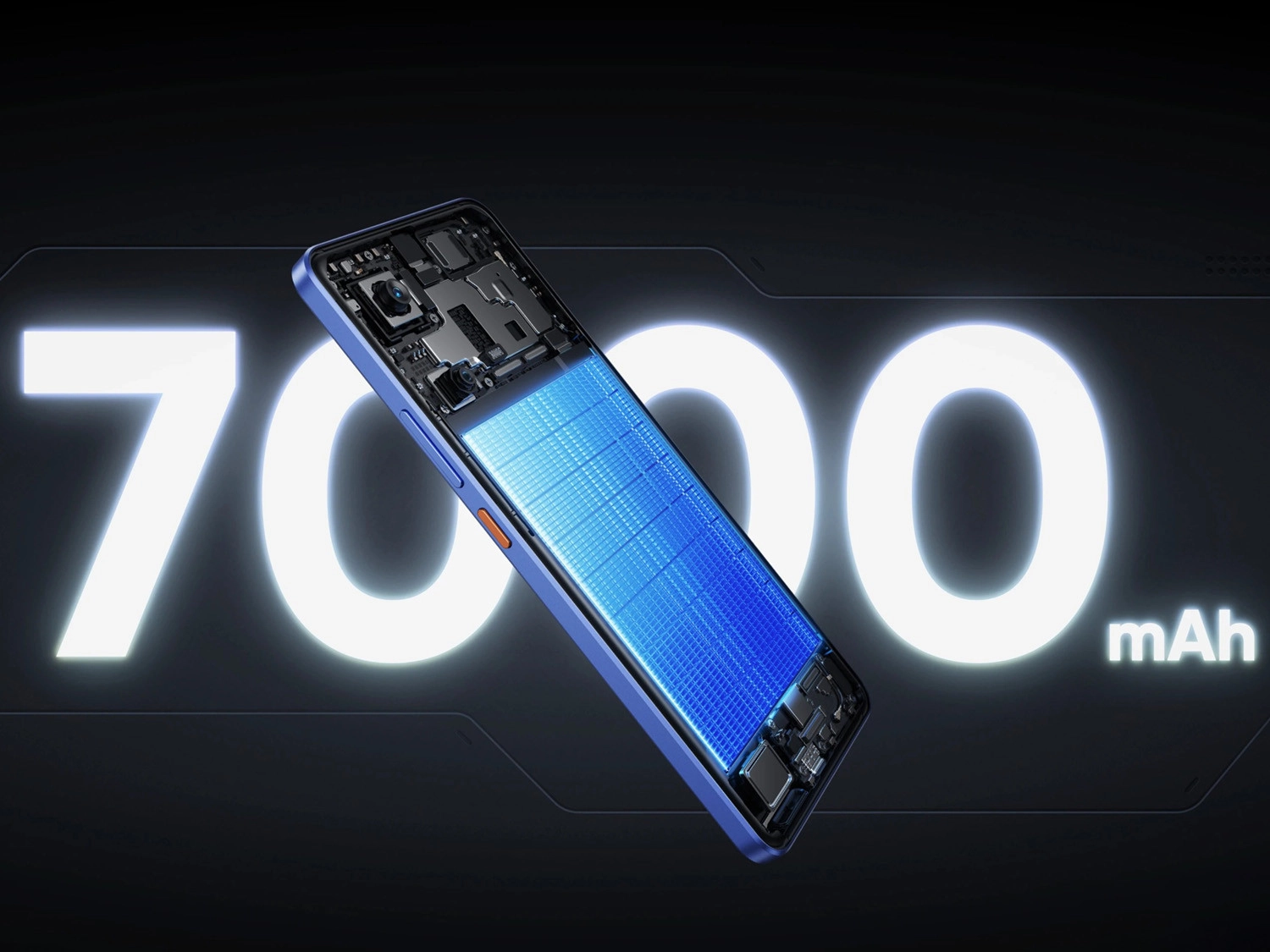 Pin 7000mAh siêu khủng & Sạc 120W siêu tốc